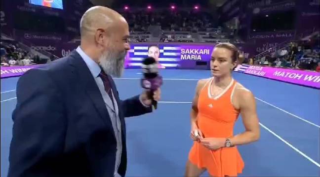 萨卡里击败斯瓦泰克后坦言心理突破