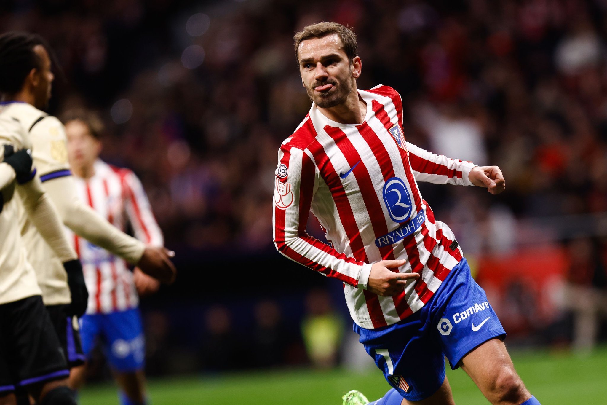 进球无极限 格子在各项赛事中已经为马竞打进了2️⃣1️⃣0️⃣ 球