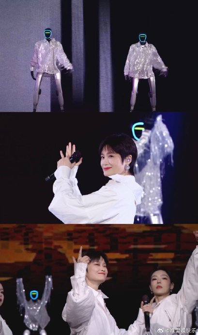 李宇春在山东春晚《无价之祖》中与机器人共舞，具体是如何实现精准卡点的？