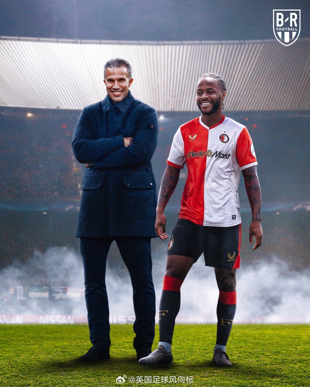 斯特林自由身加盟荷甲费耶诺德签约至赛季末