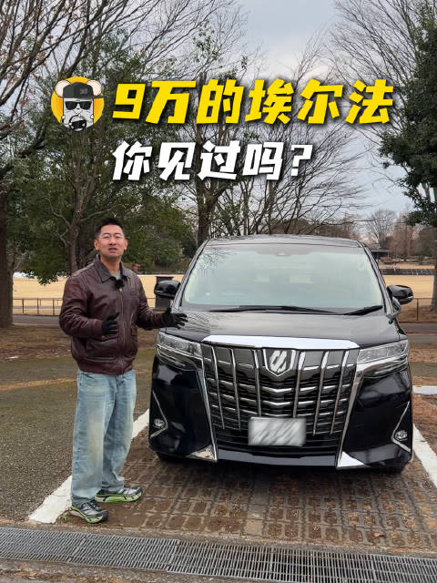 视频：9万块钱的埃尔法你见过嘛？