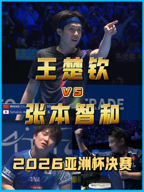 王楚钦5球戏耍张本智和，连得5分11-6夺冠