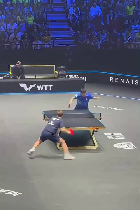 林诗栋这个远台已经打的很好了，可惜对面是主场杀疯了的莫雷加德