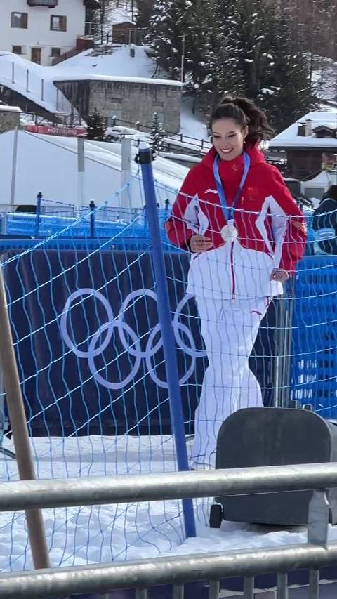 谷爱凌2026赛场坦言超越自己最快乐