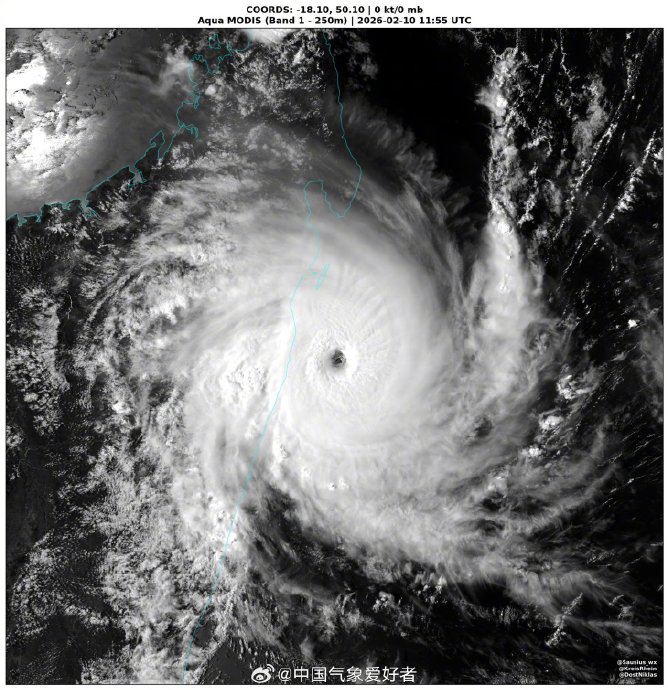 热带气旋格扎尼重创马达加斯加致31死25万人受灾