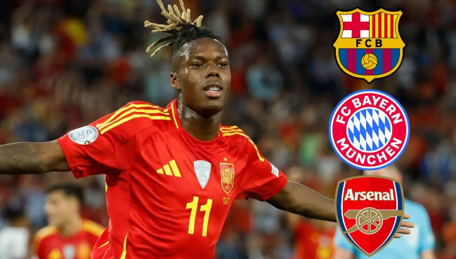 闪电截胡!威廉姆斯拒英超双雄转投巴萨!|阿森纳|巴塞罗那|毕尔巴鄂竞技|尼科-威廉斯|懂球帝