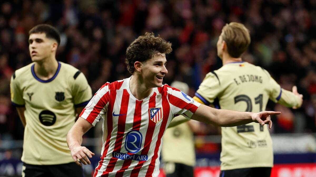 半场被灌4球,巴塞罗那0:4马德里竞技赛后评分