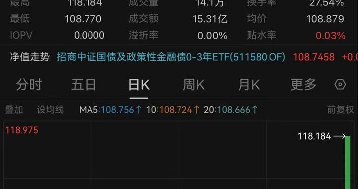 春节闲钱套利教程又惹祸，散户追高债基ETF一天亏近10%