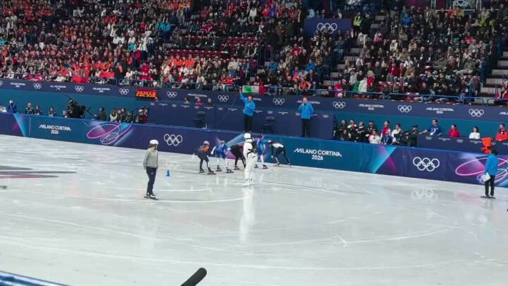 张楚桐短道速滑500米1/4决赛犯规出局