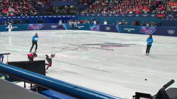 刘少昂最后一圈精彩防守晋级米兰冬奥短道速滑男子1000米半决赛
