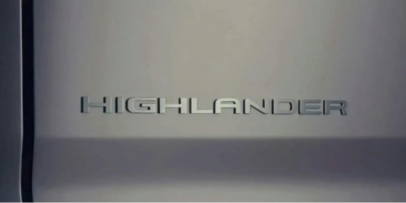 丰田新一代汉兰达预告图曝光，纯电系统+全新内饰