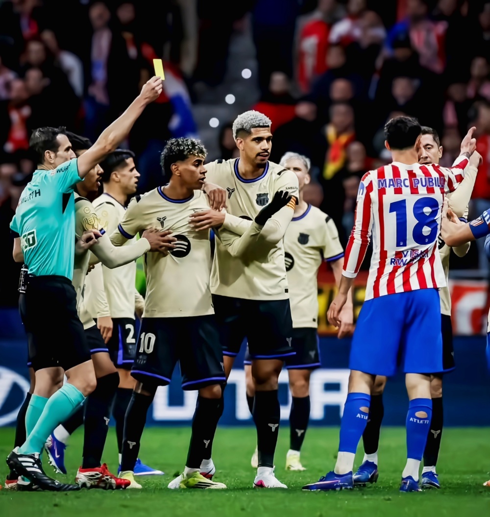 巴萨0-4惨负马竞,半决赛命悬一线,皇马已出局(附国王杯晋级图)