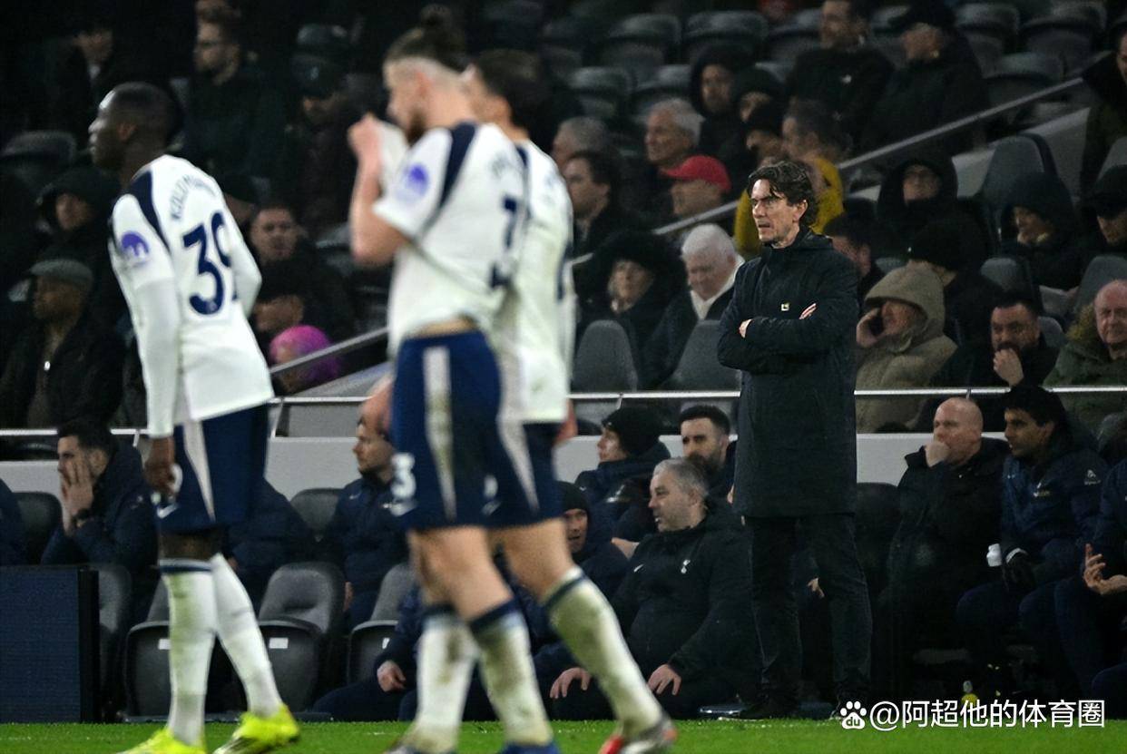 官宣!热刺宣布弗兰克下课,8轮不胜排英超倒数,2亿引援全废