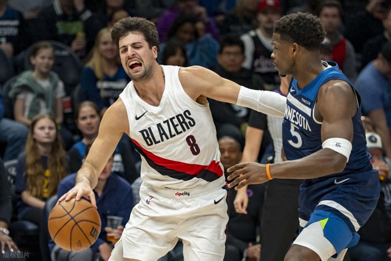 杨瀚森2分 大根23+18 开拓者3杀爵士！诞生4个现实：霍勒迪宝刀未老