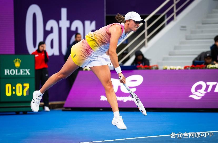 WTA多哈站:斯瓦泰克战胜莱巴金娜,亚历山大诺娃逆转佩古拉