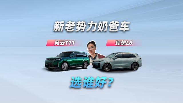 新老势力奶爸车，奇瑞风云T11 VS理想L6选谁好？