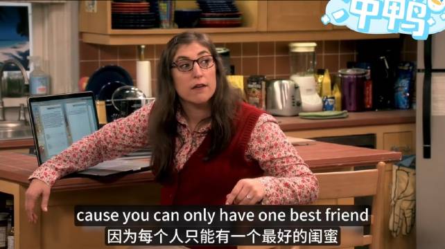 Amy和莱呆的这种沟通方式哈哈哈哈～真是高效、搞笑又有效，“鸡同鸭讲”