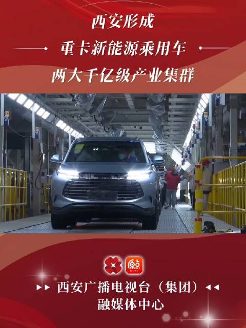 西安形成重卡新能源乘用车两大千亿级产业集群