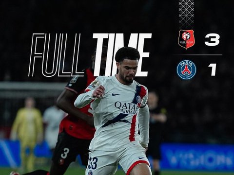 巴黎圣日耳曼被势不可挡的雷恩爆冷击败，给了朗斯登顶的机会