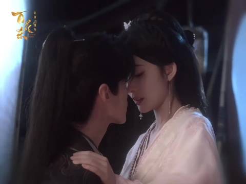 孟子义 何与《百花杀》情人节吻戏物料