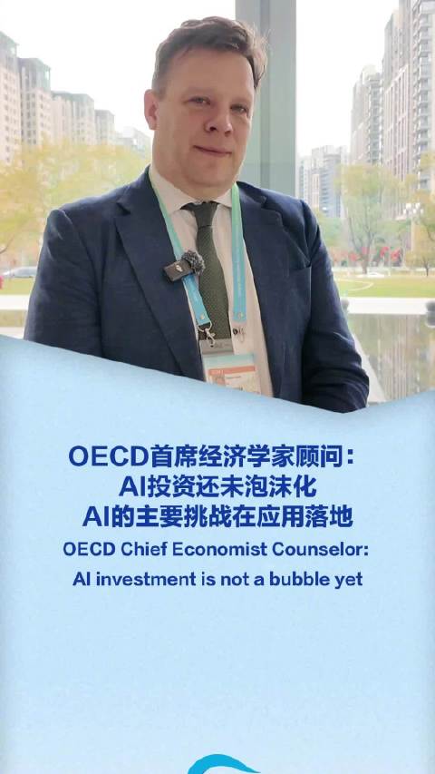 OECD首席经济学家顾问：AI投资还未泡沫化，挑战在应用落地