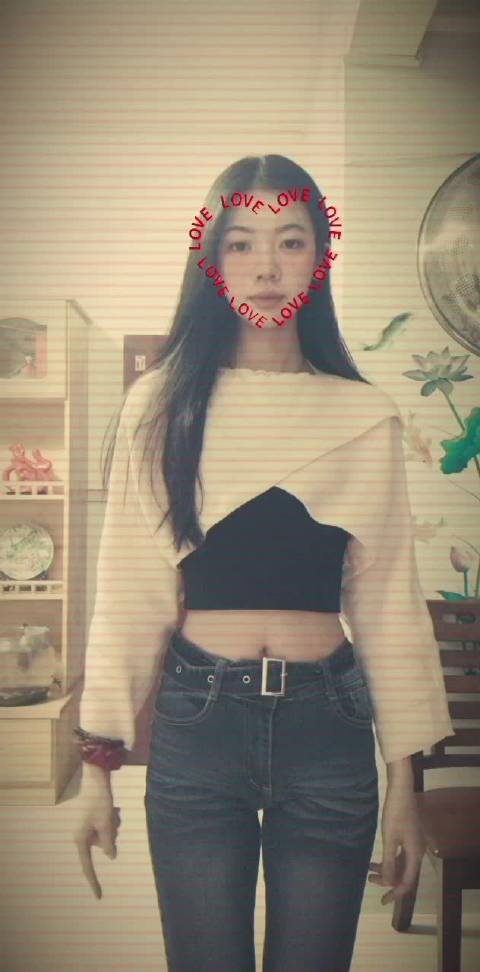 微笑在天上飞～ 告白气球手势舞