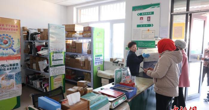 （新春走基层）宁夏：客货邮商物流通 村民掌上办年货