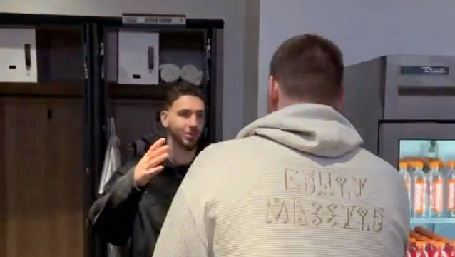 申京约基奇寒暄