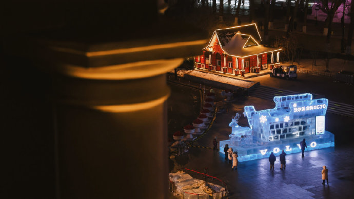 沃尔沃XC70冰封40天后启动，零下30℃挑战成功