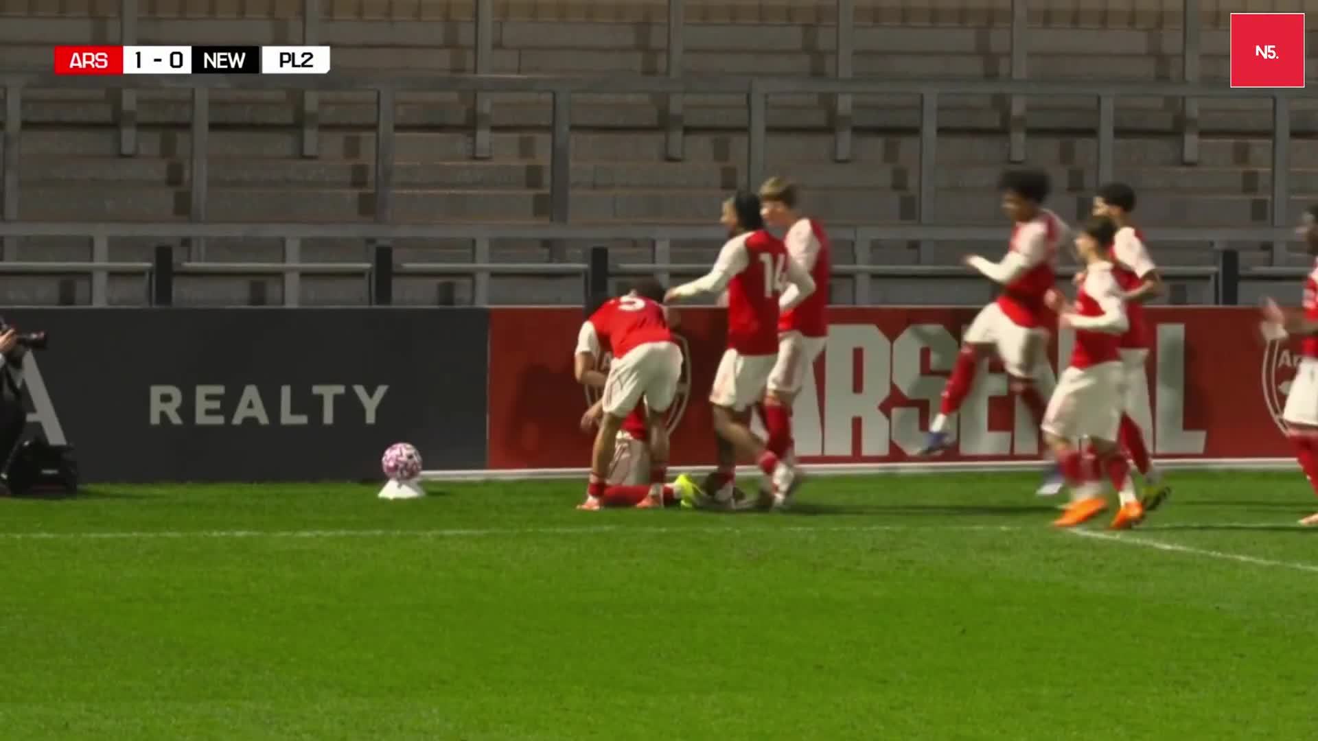 U21阿森纳1-0纽卡斯尔U21，哈里曼-安努斯绝杀 阿森纳著名教授