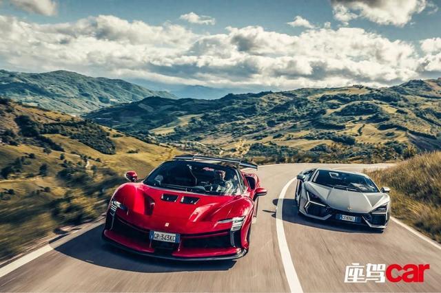 电磁之战——兰博基尼Reveulto VS 法拉利SF90 XX Spider
