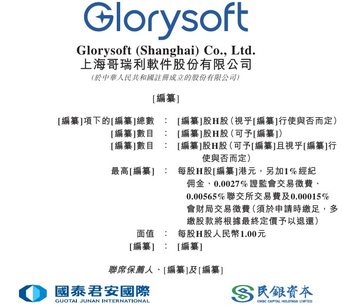 新股消息 | 哥瑞利递表港交所