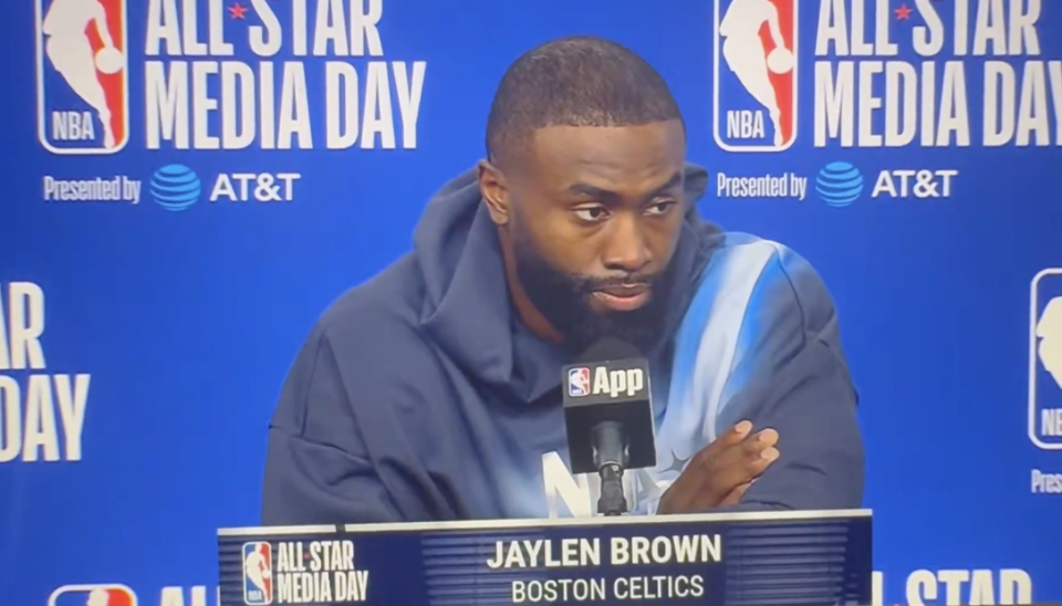 塔图姆复出会影响球队？杰伦：陈词滥调了，我期待他的回归