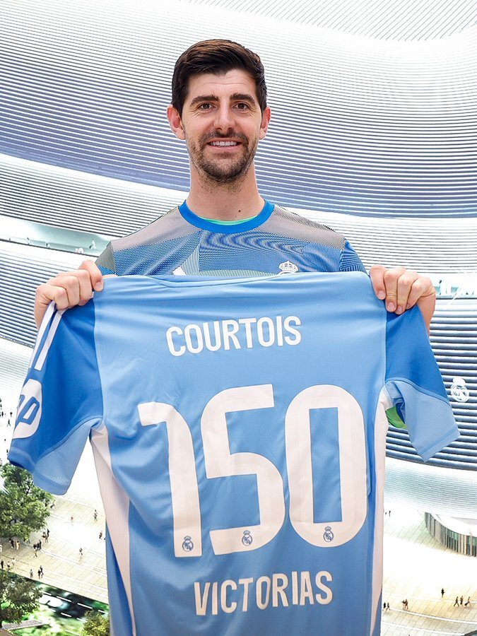 库尔图瓦迎来西甲150胜里程碑：很高兴迎回受伤的队友们