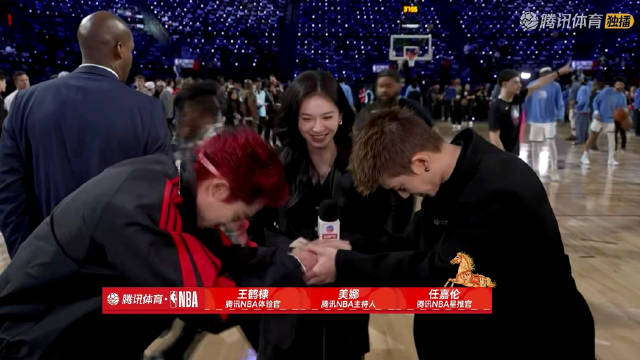 任嘉伦王鹤棣赛前连线送新春祝福，默契互动引期待