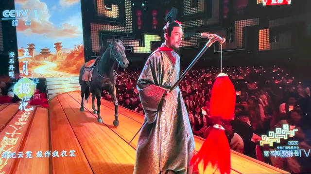 春晚首设男花神引热议