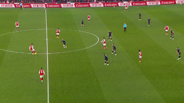 阿森纳4比0维冈晋级全场集锦