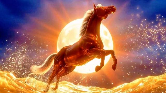 赤骥踏金浪 马年开胜景！