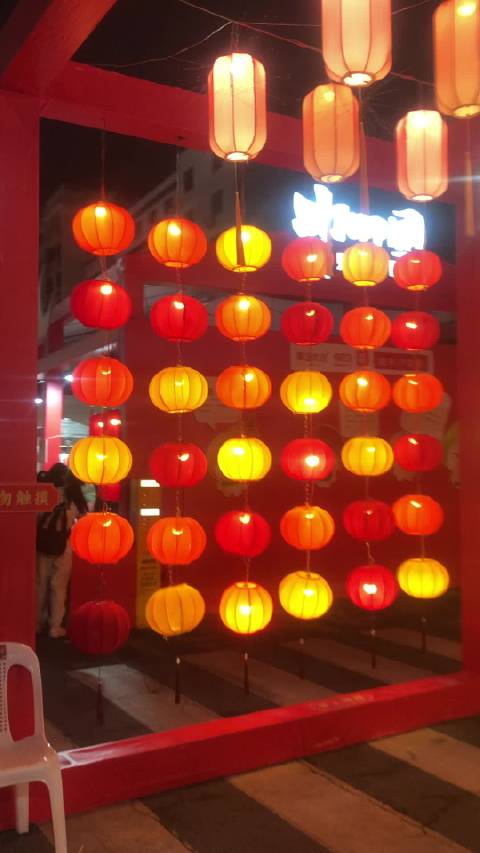 莆田红灯笼迎新春，众星齐聚贺新年
