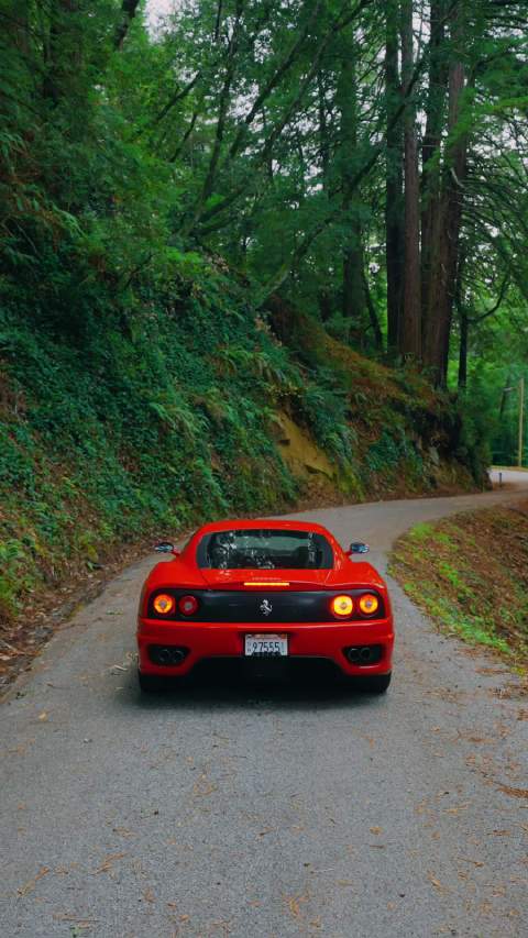 2003款法拉利360 Berlinetta动态展示，经典V8跑车性能卓越