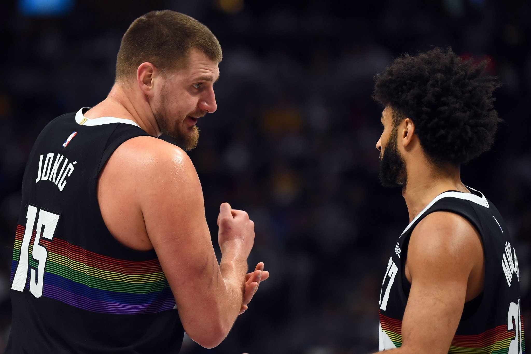 约基奇:我非常愿意整个生涯都与穆雷在一起 我清楚他的能力