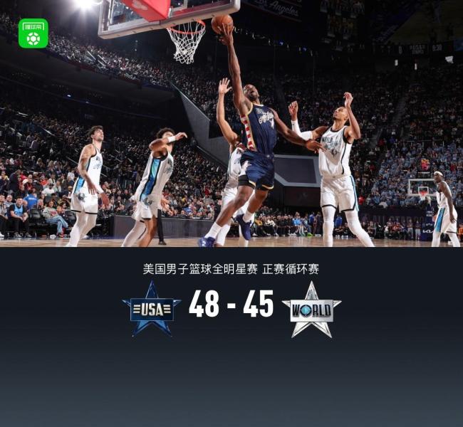 NBA全明星：星条队获胜 伦纳德砍31分 三分准绝杀锁定胜局
