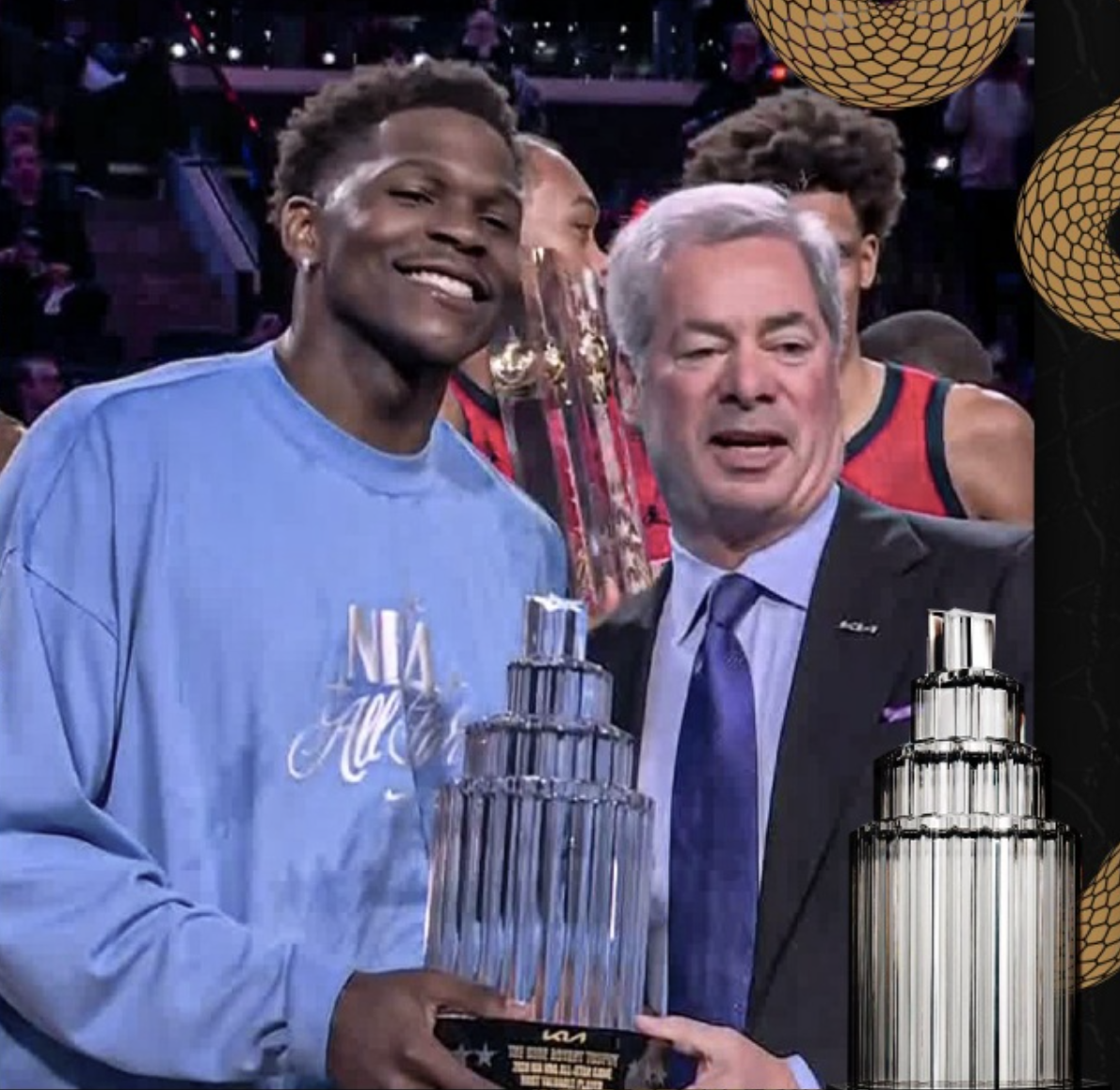 文班33+8+3无缘全明星MVP!世界队浪费2个名额,杜兰特预言成真了