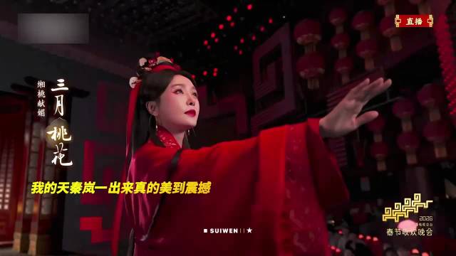 王楚然首登春晚饰演王昭君无台词凭神态动人