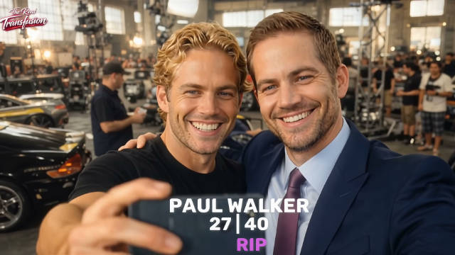 2001年电影《速度与激情》演员今昔Sora生成