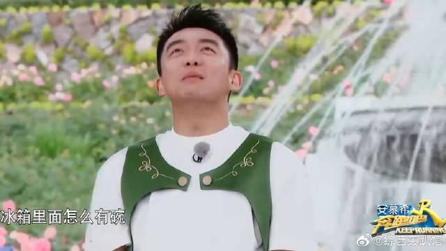 白鹿称冰箱里有碗 郑恺原地崩溃直接给她跪下了，真绝了！