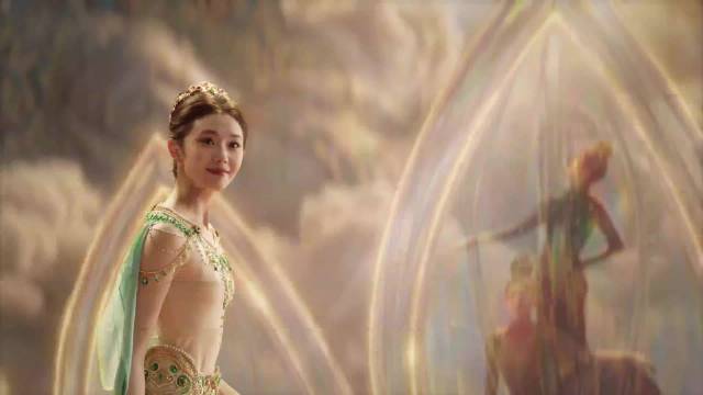 刘浩存飞天舞者太美了