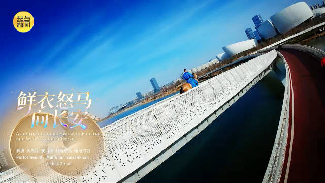 “鲜衣怒马”具象化了！汗血宝马跑进西安古都的画框里