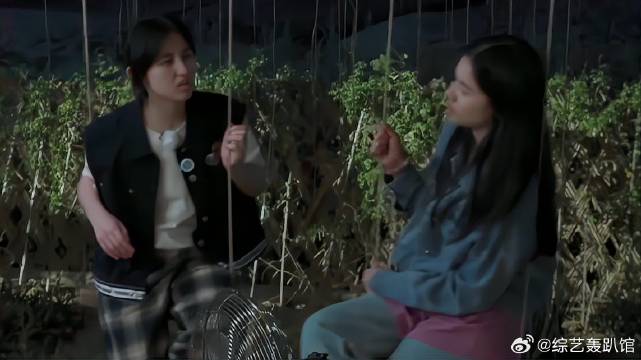 子枫婧仪荡秋千聊天，陶虹感慨：小姑娘来美化生活的！