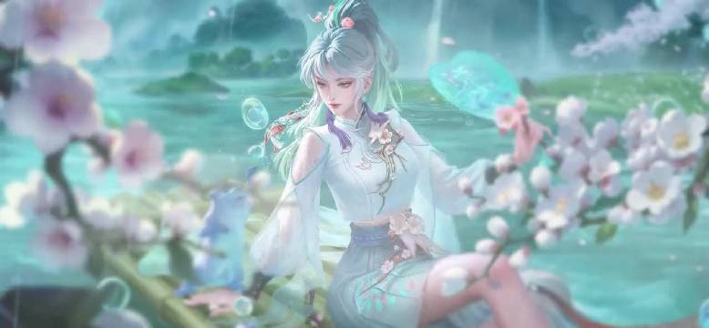 上官婉儿春霖将至皮肤18日上架，开好运卡最低390点券